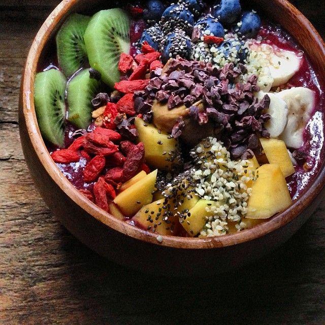 Acai Bowl from the Lululemon Pintrest Page