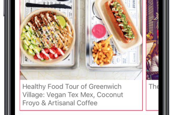 sidewalk app healthy food tour of manhattan NYC guided by registered dietitian kara landau